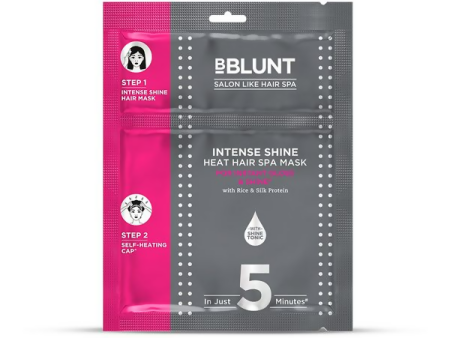 BBlunt Intense Shine Heat Hair Spa Mask With Rice & Silk Protein Cheap