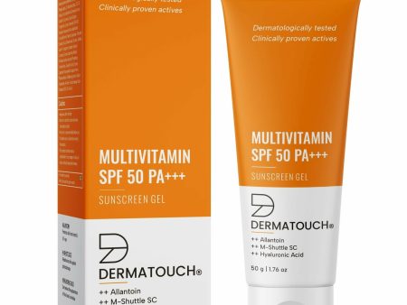 Dermatouch Multivitamin SPF 50 PA+++ Sunscreen Gel For Cheap