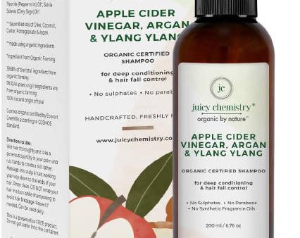 Juicy Chemistry Apple Cider Vinegar, Argan & Ylang Ylang Shampoo Supply