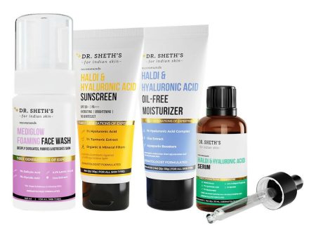 Dr. Sheth s Burst Of Hydration CSMS (Cleanser, Serum, Moisturizer, Sunscreen) Combo Online