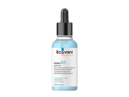 Ecovani Organics Hyaluronic Acid Face Serum With Vitamin B5 Online now