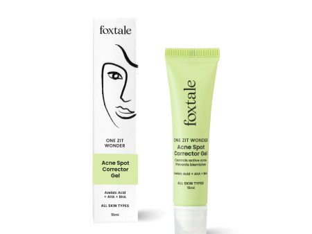 Foxtale Acne Spot Corrector Gel - Reduces Pimples Overnight and Prevents Acne Scars Online Sale