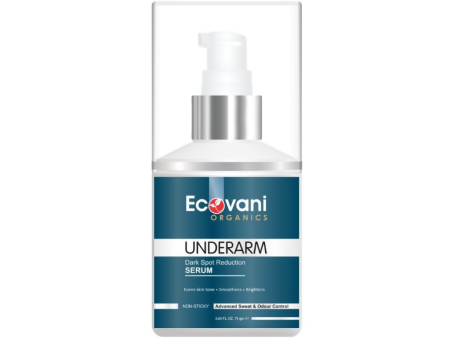 Ecovani Organics Underarm Dark Spot Reduction Serum Organic Armpit Whitening & Skin Lightening Discount