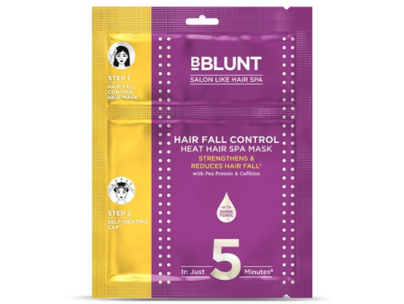 BBlunt Hair Fall Control Heat Hair Spa Mask with Pea Protein & Caffeine Hot on Sale