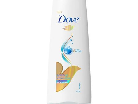 Dove Glycolic + Hydration Conditioner With 5% Hydra-Glycol For Upto 100 Hours Of Hydrated, Fluid Hair Supply