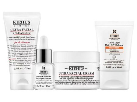 Kiehl s Daily Skincare Routine CSMS (Cleanser, Serum, Moisturizer, Sunscreen) Combo Online Sale