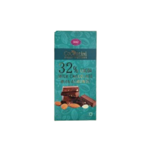 Karachi Bakery 32% Cocoa Milk Chocolate With Almonds For Discount