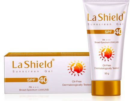 La Shield SPF 40 PA+++ Mineral Sunscreen Gel For Sale