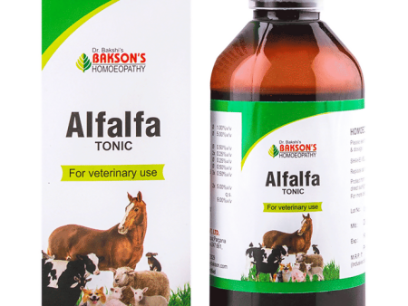 Bakson s Homeopathy Alfalfa Tonic For Veterinary Use Discount